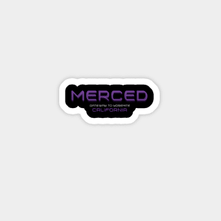 Merced Sticker